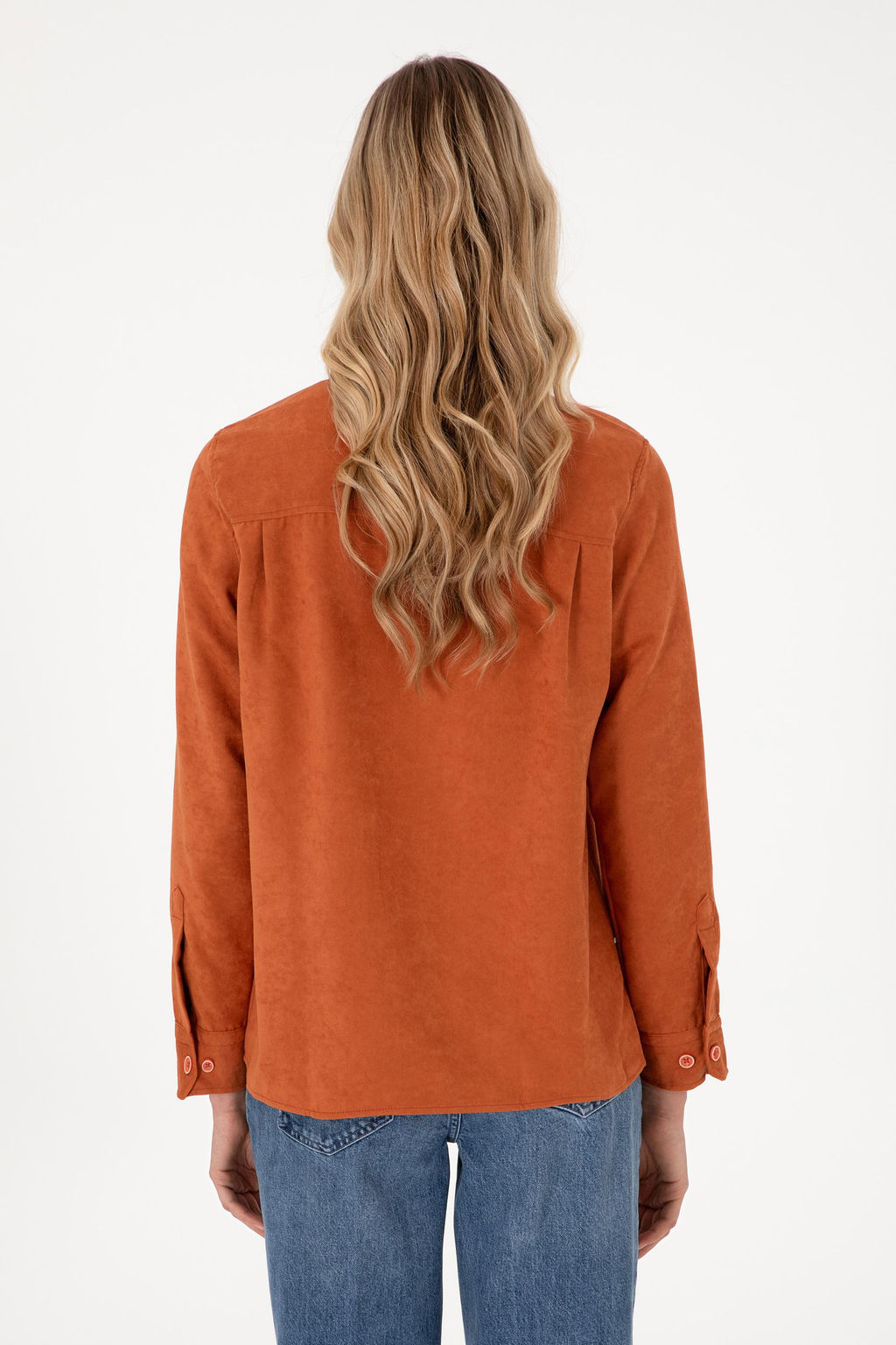 Kad_n Kiremit Uzun Kollu G_mlek Sepette S_rpriz _ndirim - U.s. polo assn фото 5