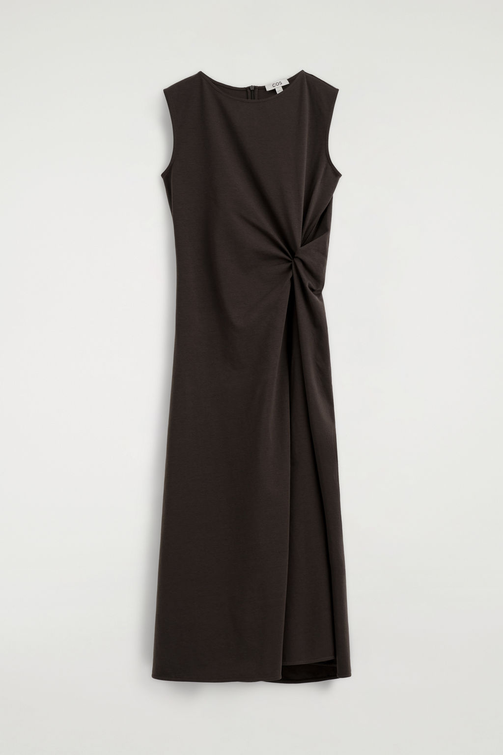 VESTIDO MIDI EL?STICO CON DETALLE DE NUDO - H&m фото 2
