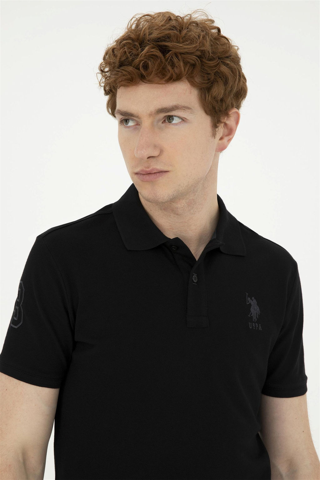 Мужская черная базовая футболка Неожиданная скидка в корзине - U.s. polo assn фото 2