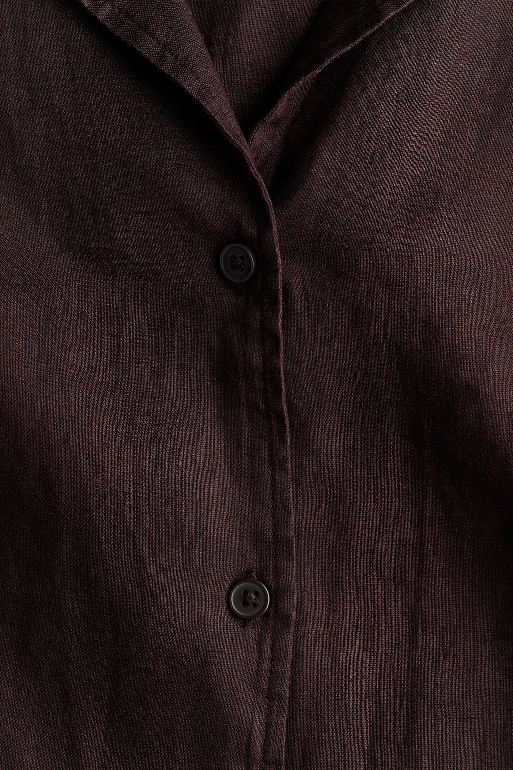 Camisa playera de lino - H&m фото 6