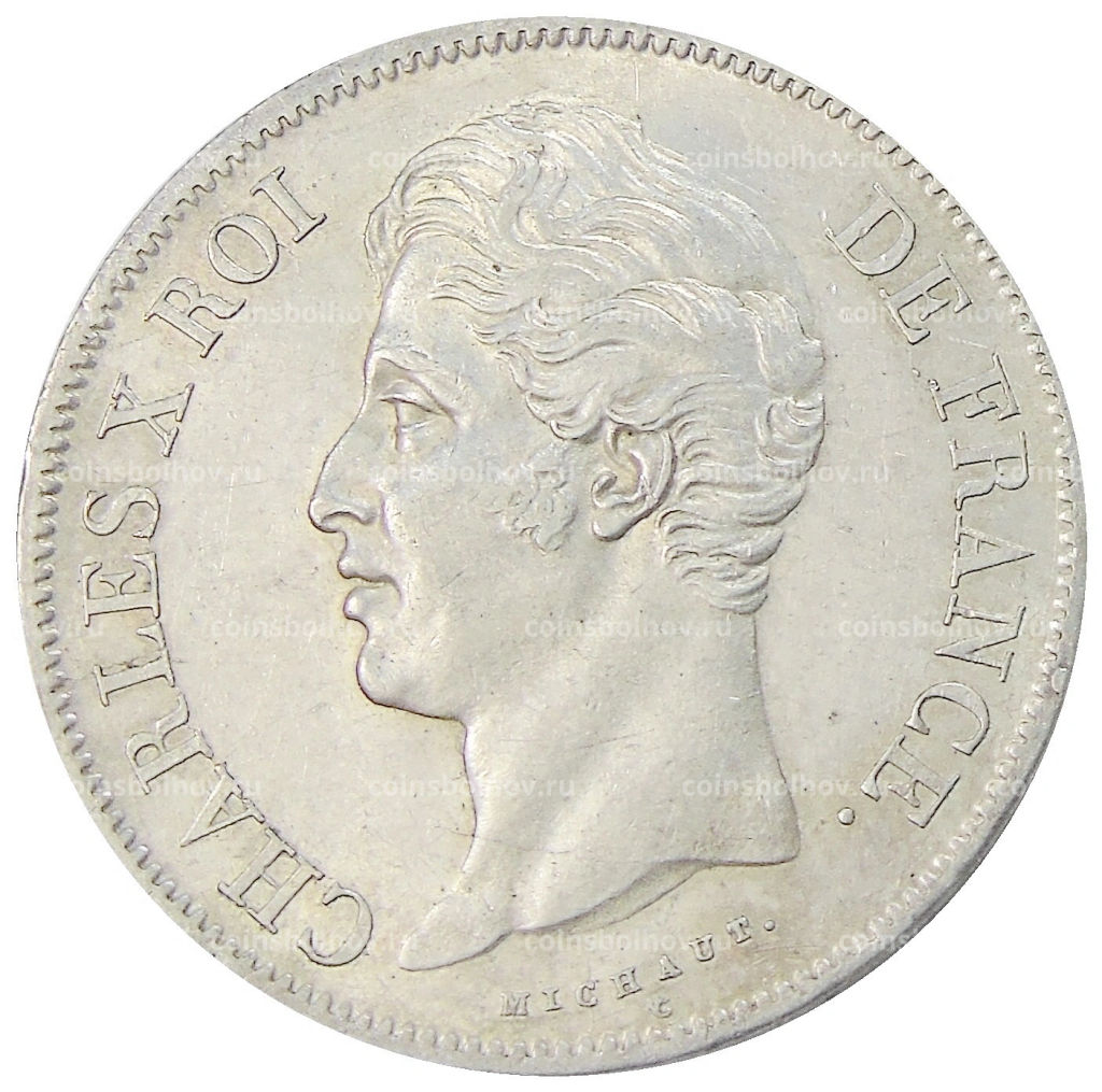 5 франков 1828 года A Франция