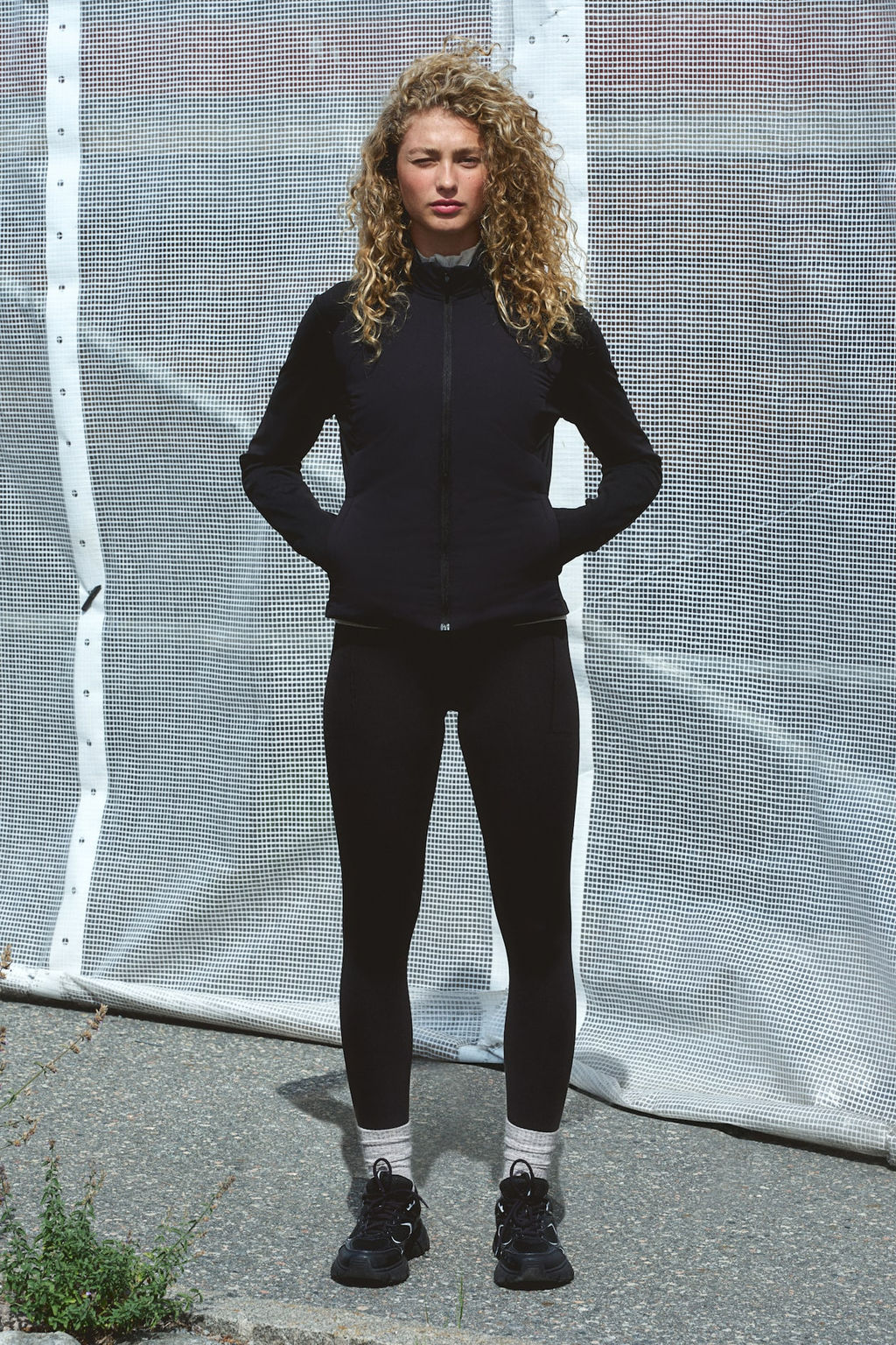 Chaqueta de deporte acolchada