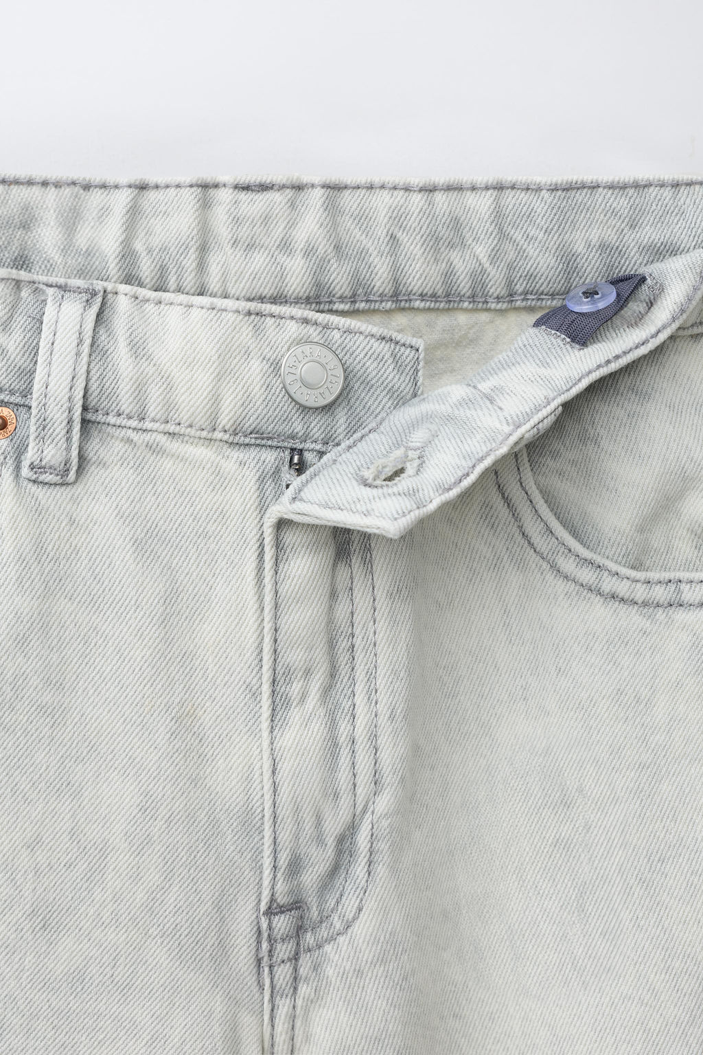 JEANS FLARE / Gris - Zara фото 7