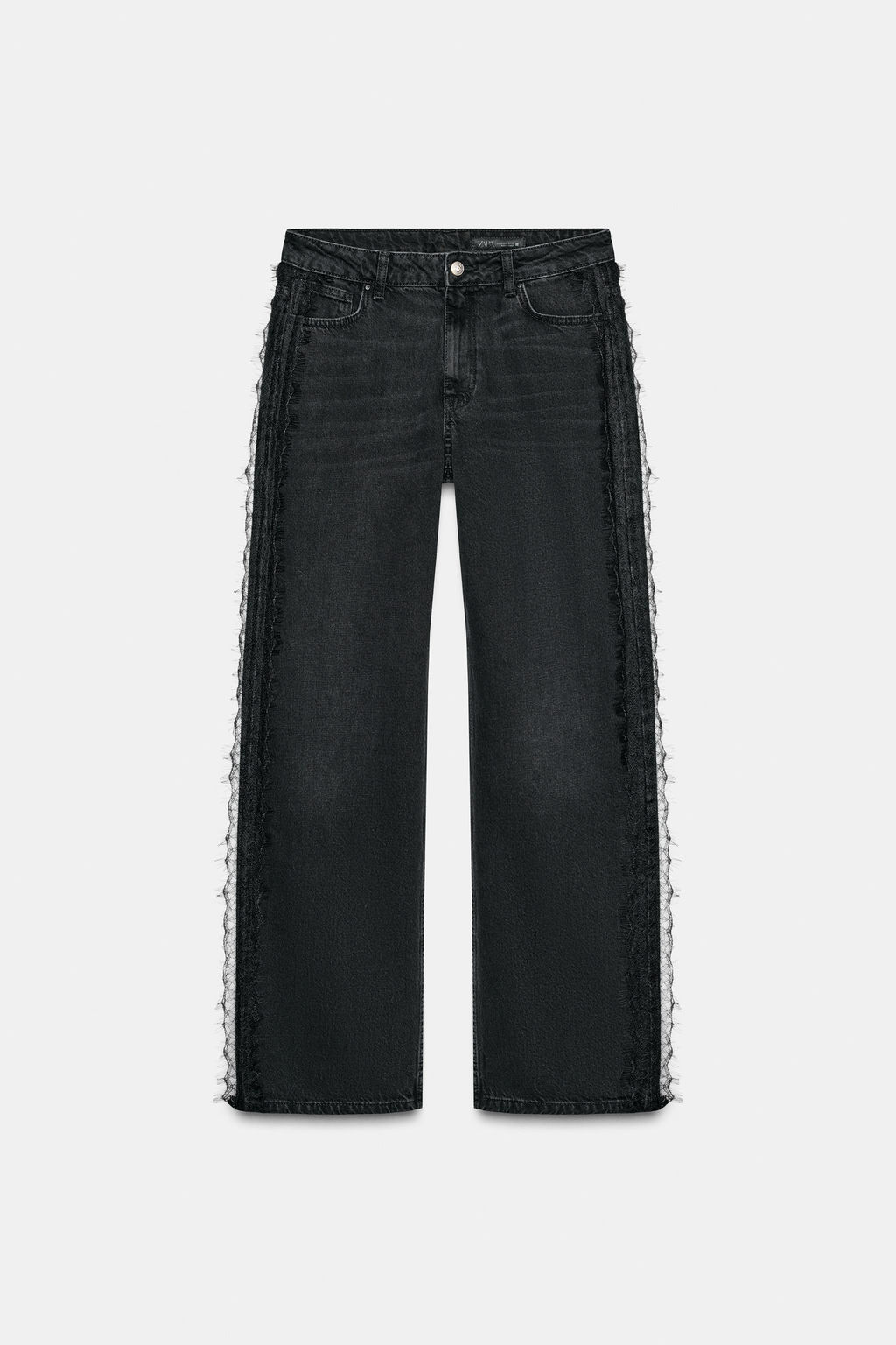 Z1975 REGULAR FIT HIGH-WAIST JEANS - Zara фото 7