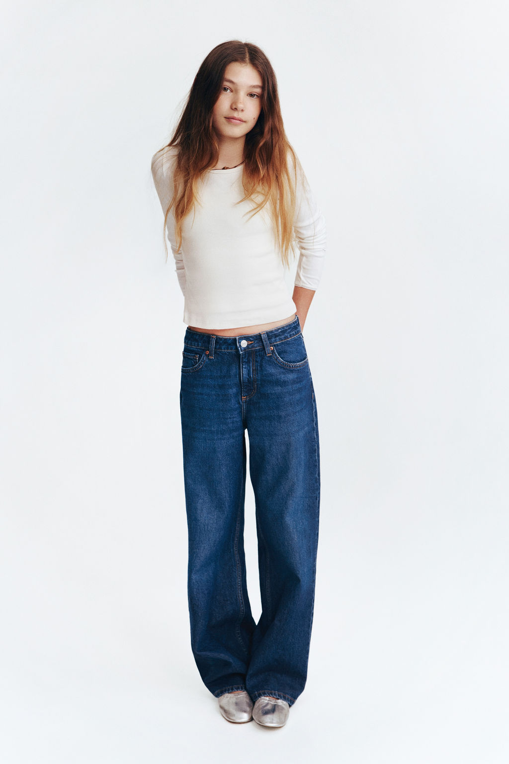 Wide Leg Jeans - H&m фото 9