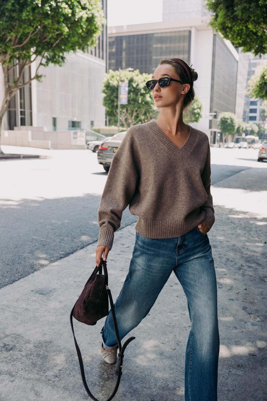 SOFT KNIT V-NECK SWEATER - Zara фото 2