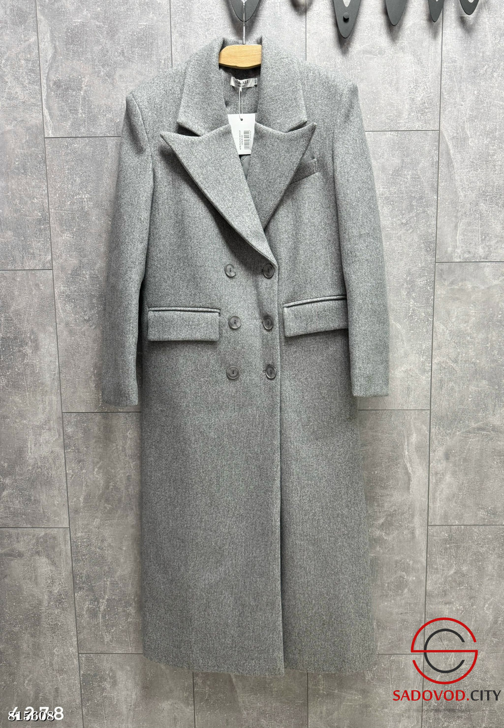 Пальто в макси длине, небольшой слой утепления для осени - Bruno фото 6