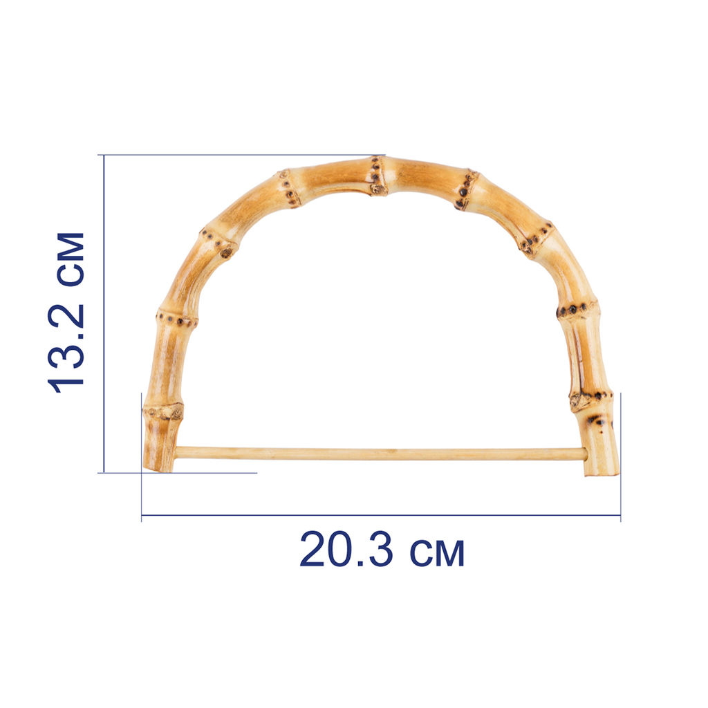 Gamma HA-11 Ручки для сумки 20.3 х 13.2 см 2 шт. бамбук