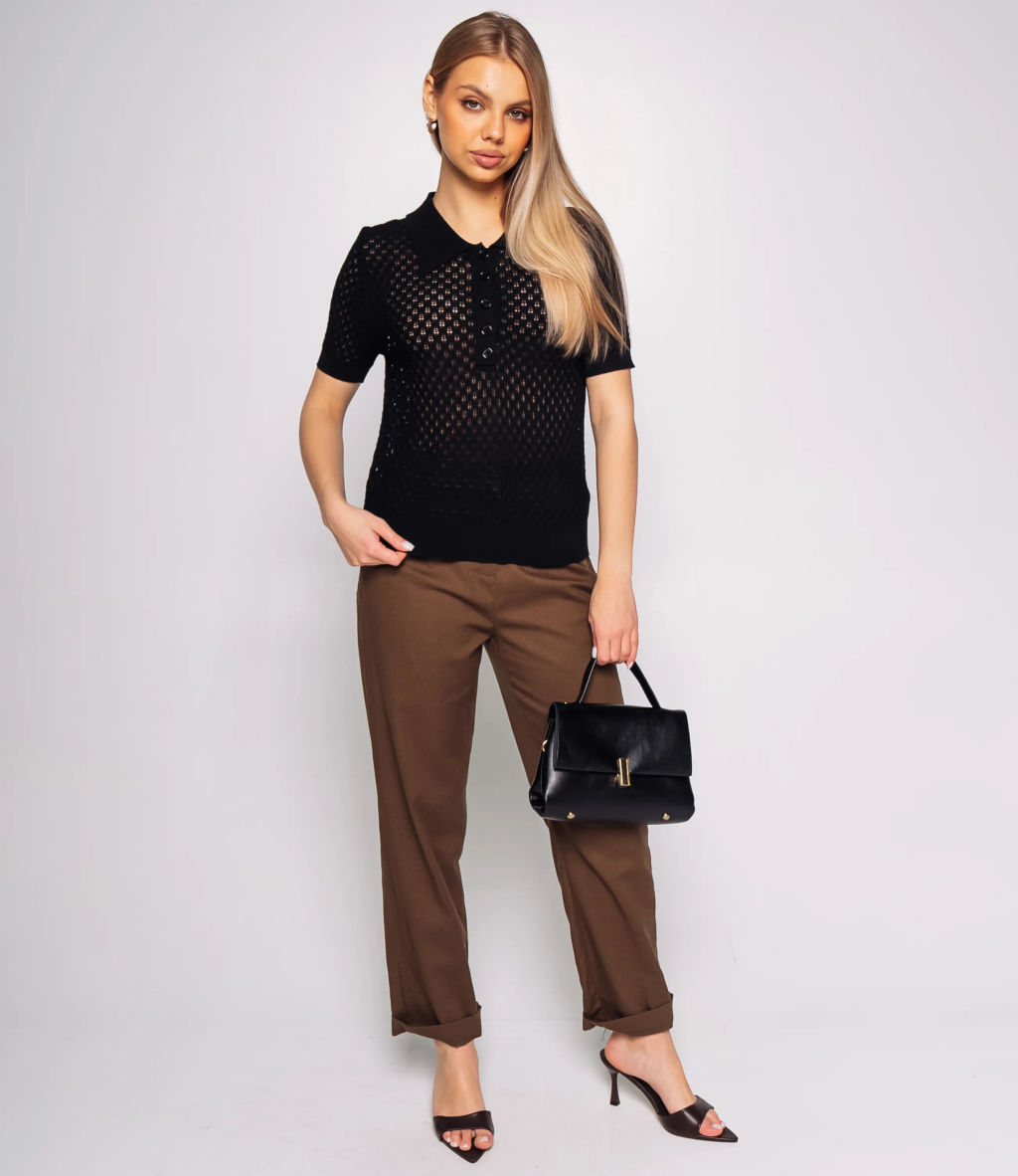 Футболка #КТ812 (8), чёрный