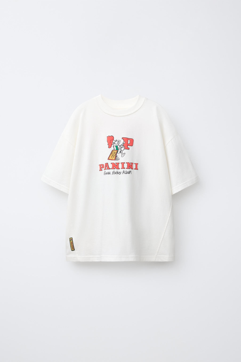 CAMISETA ESTAMPADO PANINI  / Blanco - Zara фото 5