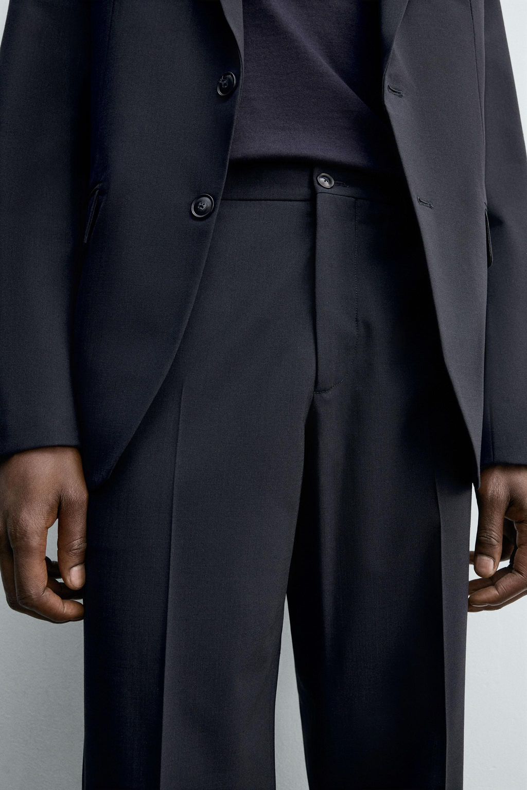 WOOL SUIT TROUSERS - Zara фото 5