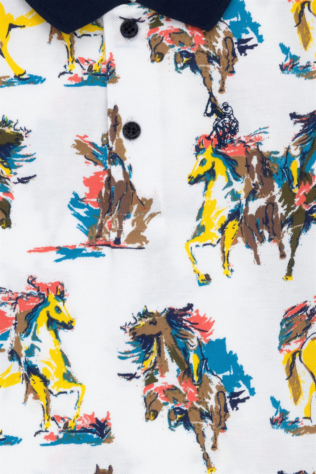 U. S. Polo Assn Белая футболка с воротником-поло для мальчика - U.s. polo assn фото 8