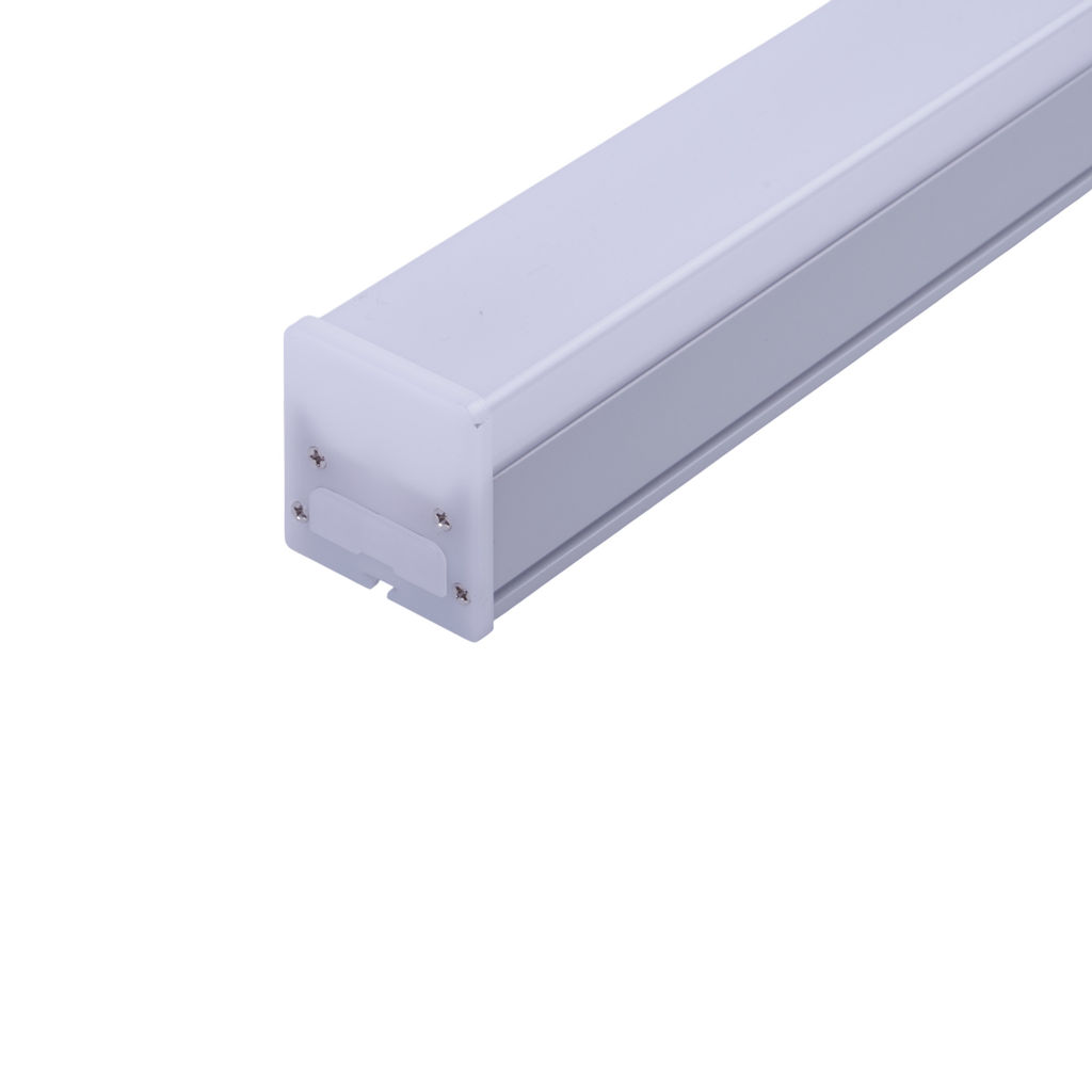 ULO-N10A-40W/6500K/L120 IP40 WHITE Светильник линейный светодиодный подвесной. Прямой, 120см. Белый свет (6500K). 4000Лм. Алюминий. Цвет белый. TM Uniel