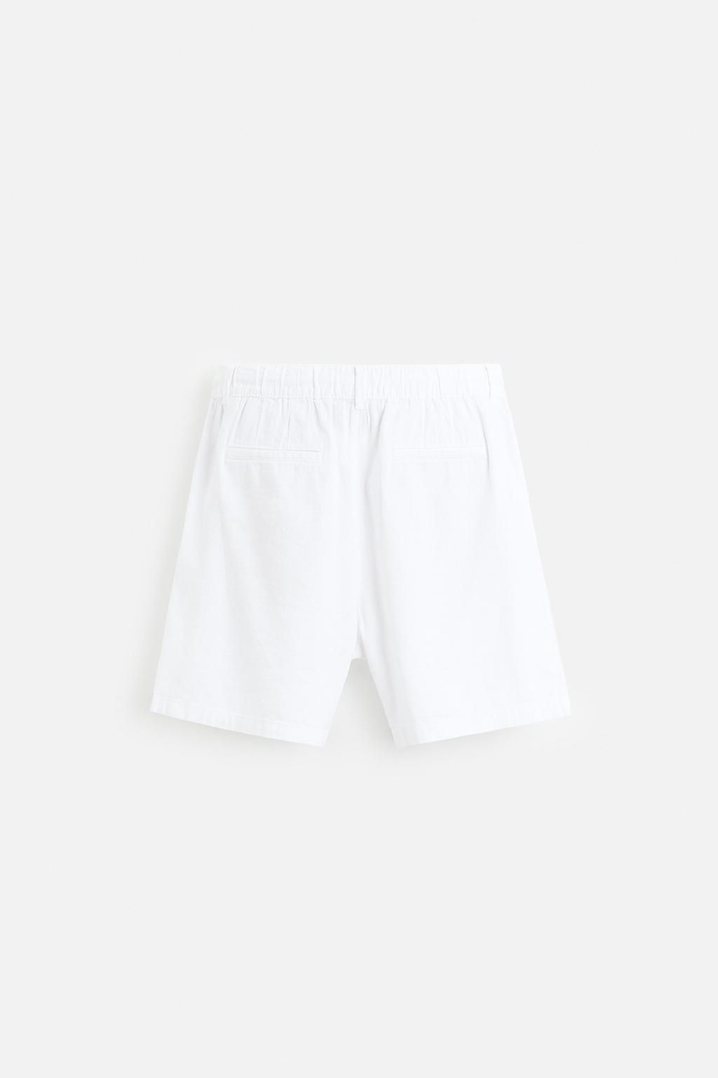 BERMUDA SHORTS LINEN BLEND - Zara фото 16