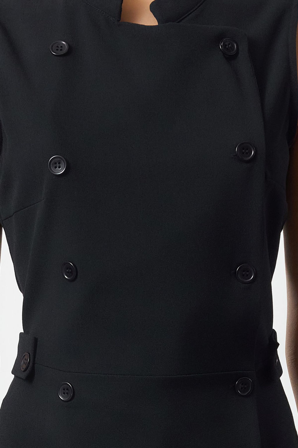 TRENDYOLMILLA Lacivert Duz Midi Dokuma Elbise TWOAW24EL00422 фото 3