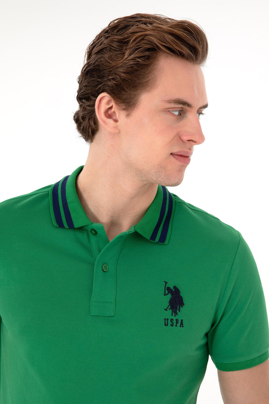 Мужская зеленая базовая скидка на сюрприз в корзине - U.s. polo assn фото 2