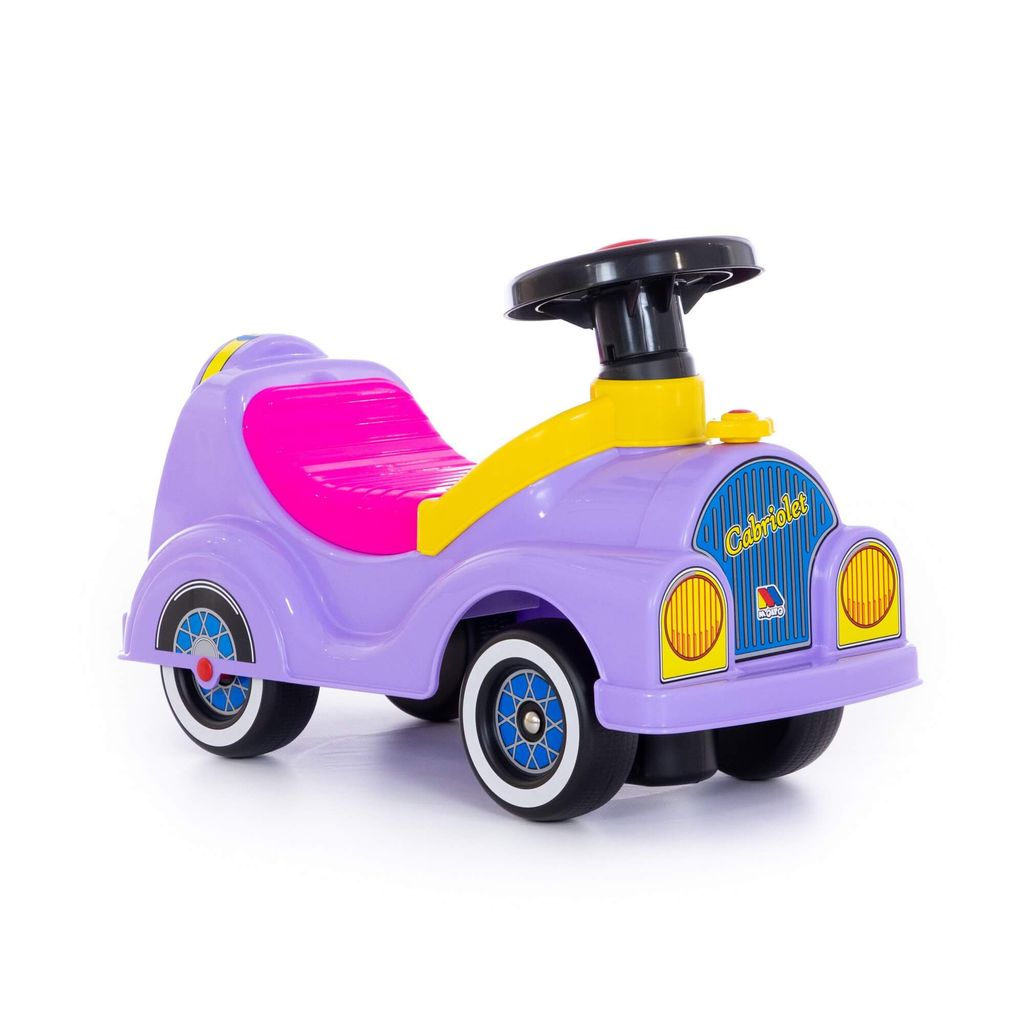 Каталка-автомобиль Кабриолет (со звуковым сигналом) - Полесье фото 6