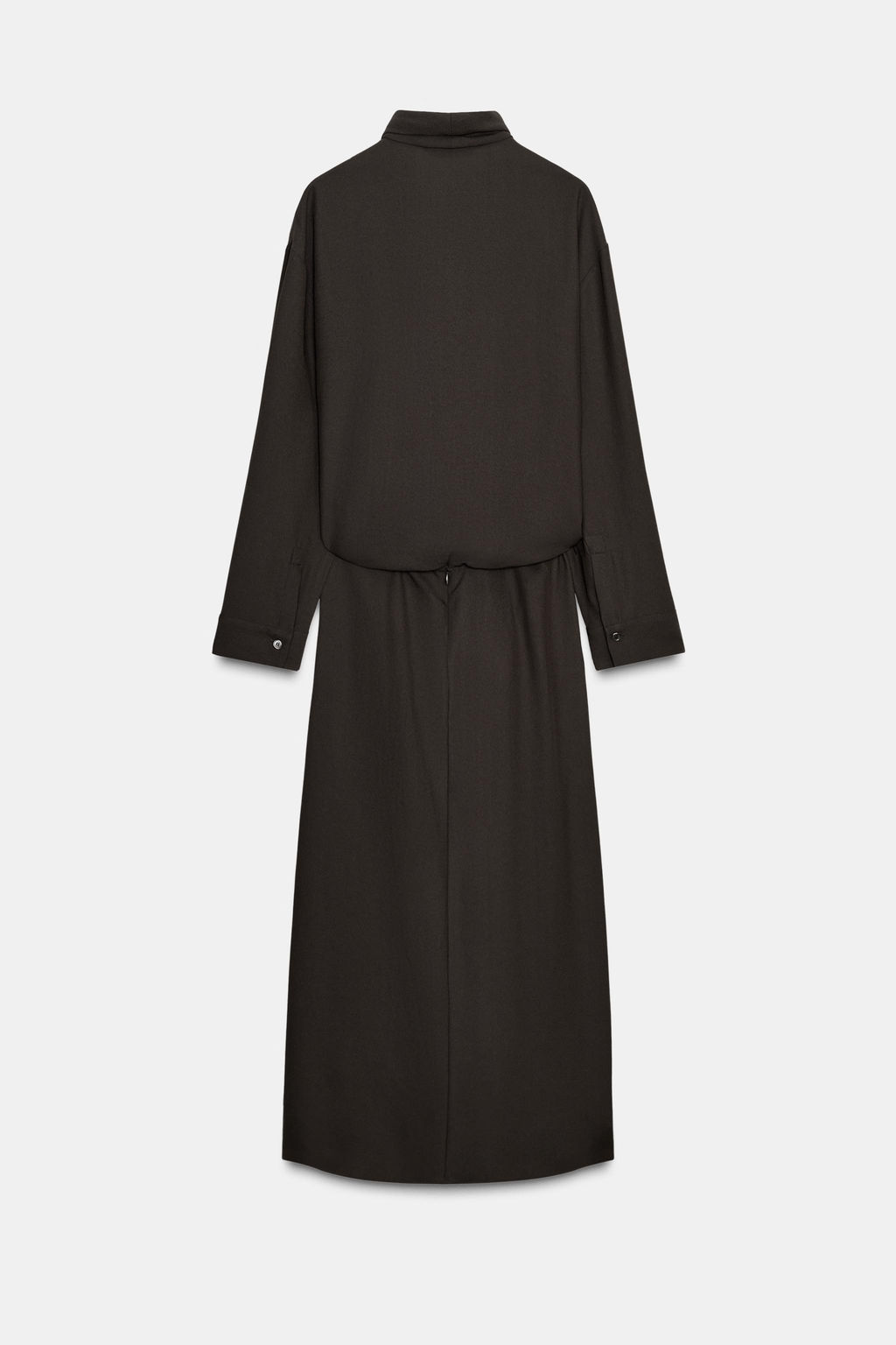 ZW COLLECTION DRAPED DRESS - Zara фото 9