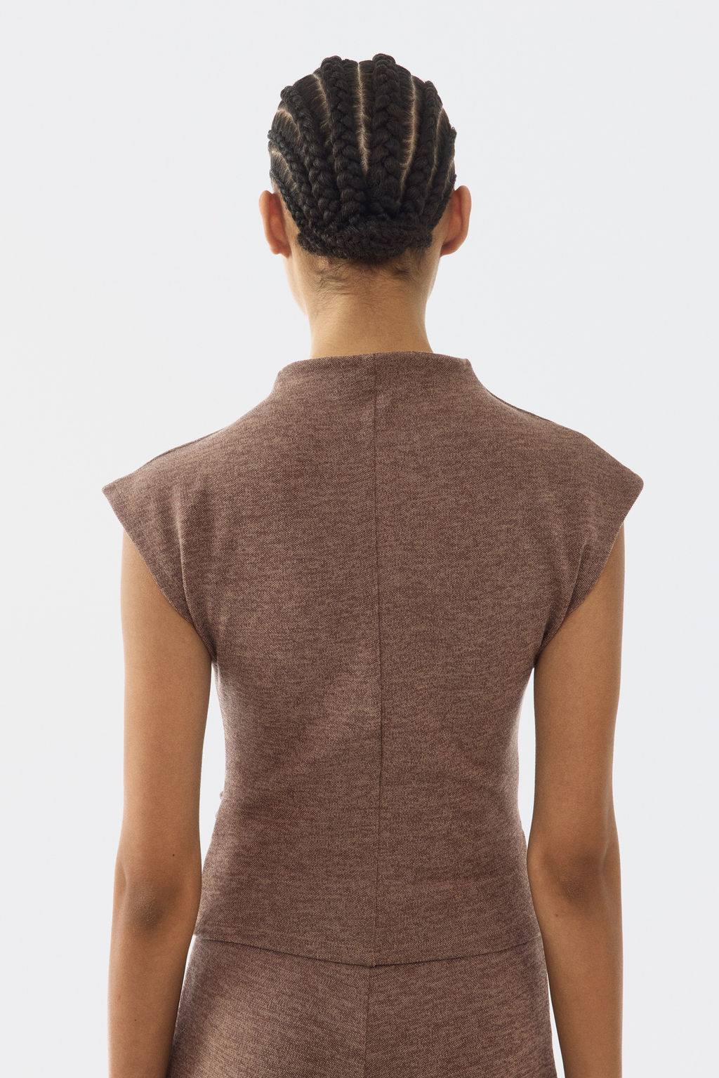 Top de punto con cuello perkins - H&m фото 8