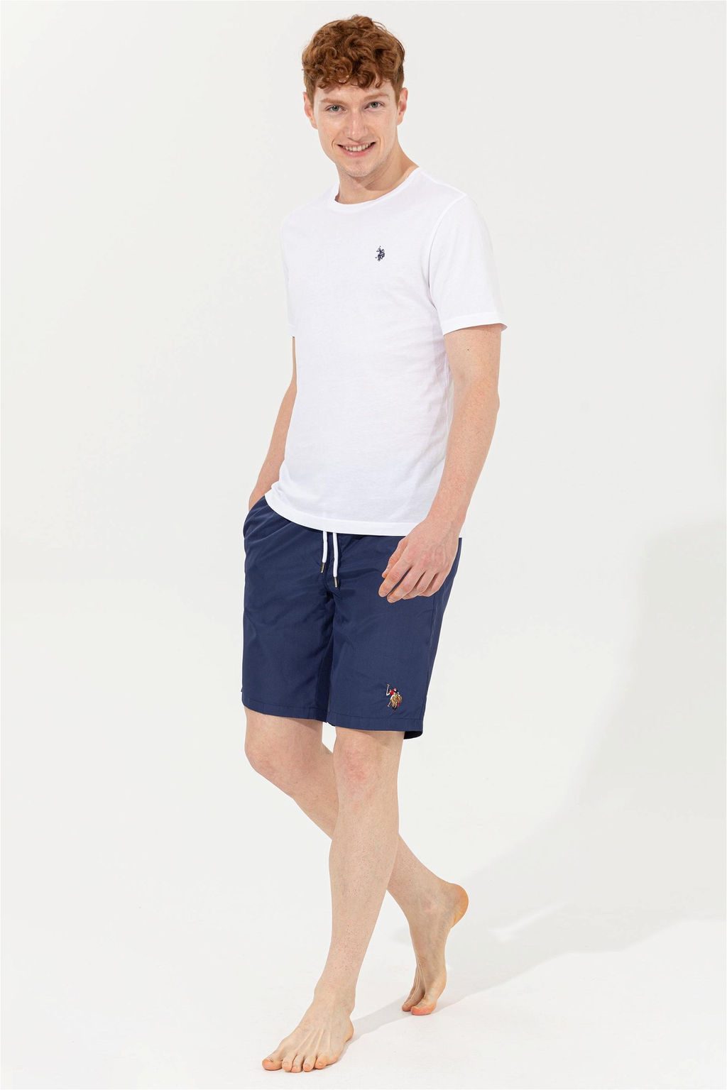 U. S. Polo Assn / Мужские темно-синие шорты для плавания