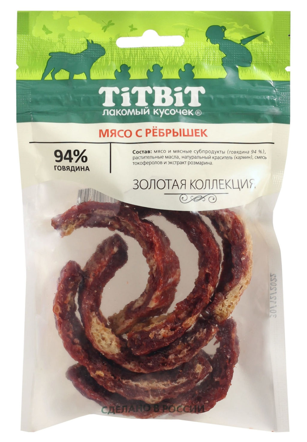 Золотая коллекция Мясо с рёбрышек для собак 18545