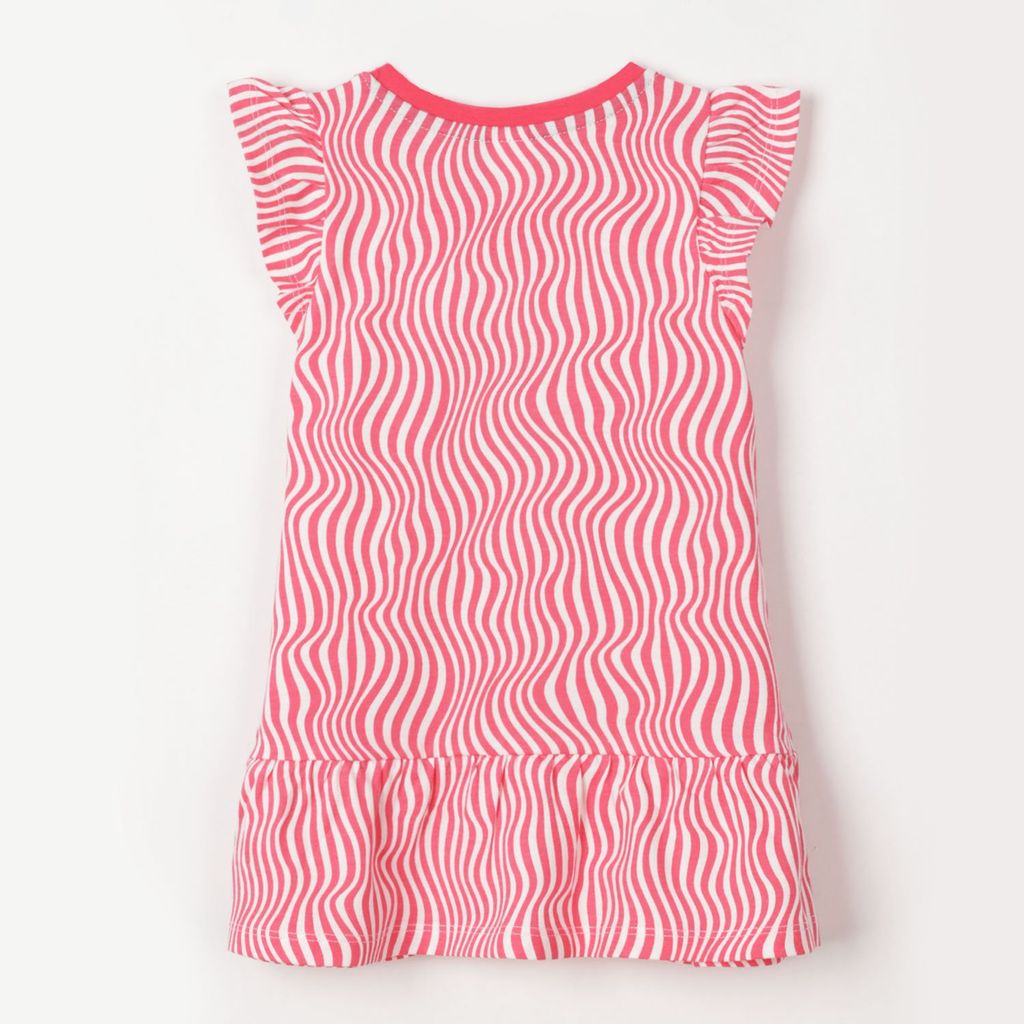 CRB wear/CSKG 62701-25-273 Платье модель туника для девочки, малиновый/Ex.Cherubino  фото 2