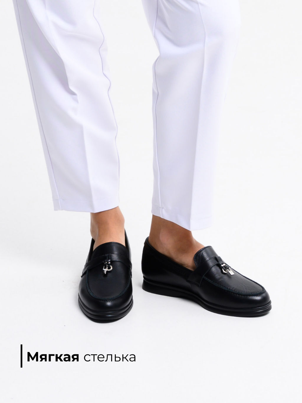 Лоферы 170.2614bl.Черный