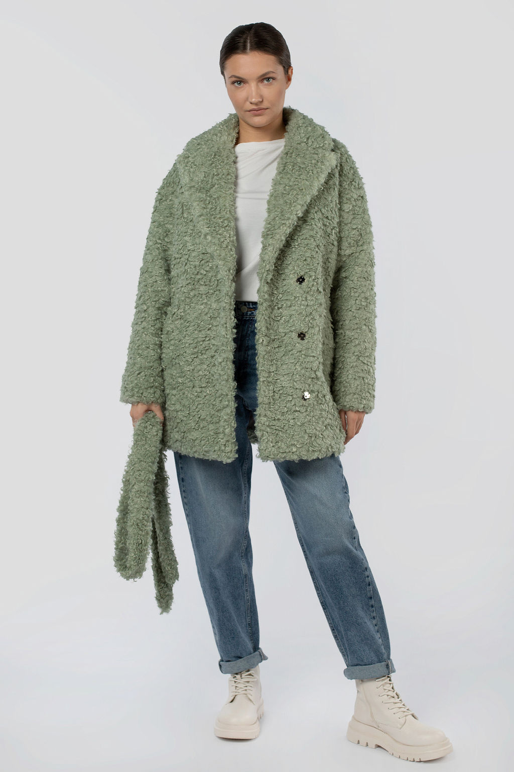 Пальто ЭКО-МЕХ утепленное Термофинн 150 - El podio фото 2