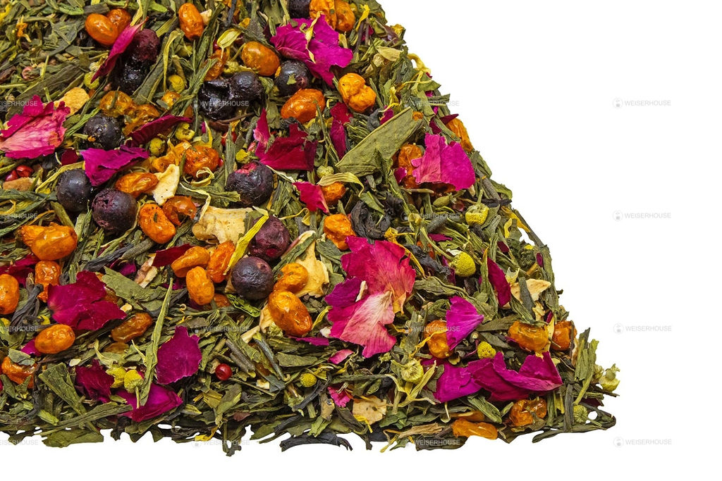 Пречудный богатырь  Зеленый ароматизированный чай WEISERHOUSE  фото 2