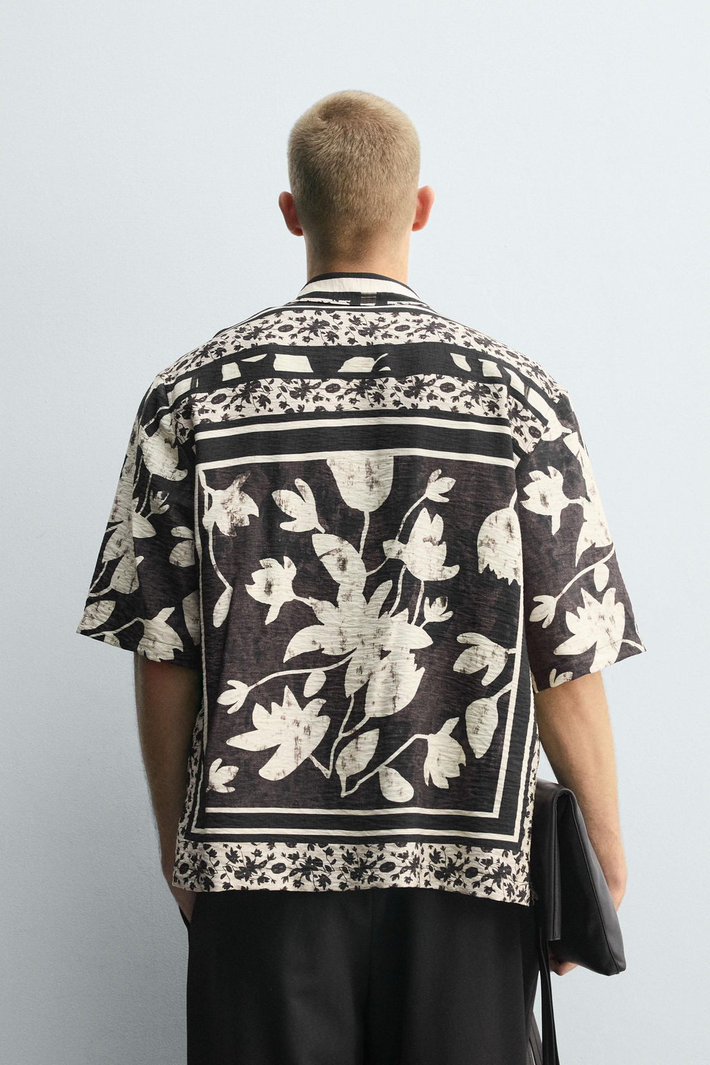 LEAF PRINT SHIRT - Zara фото 3