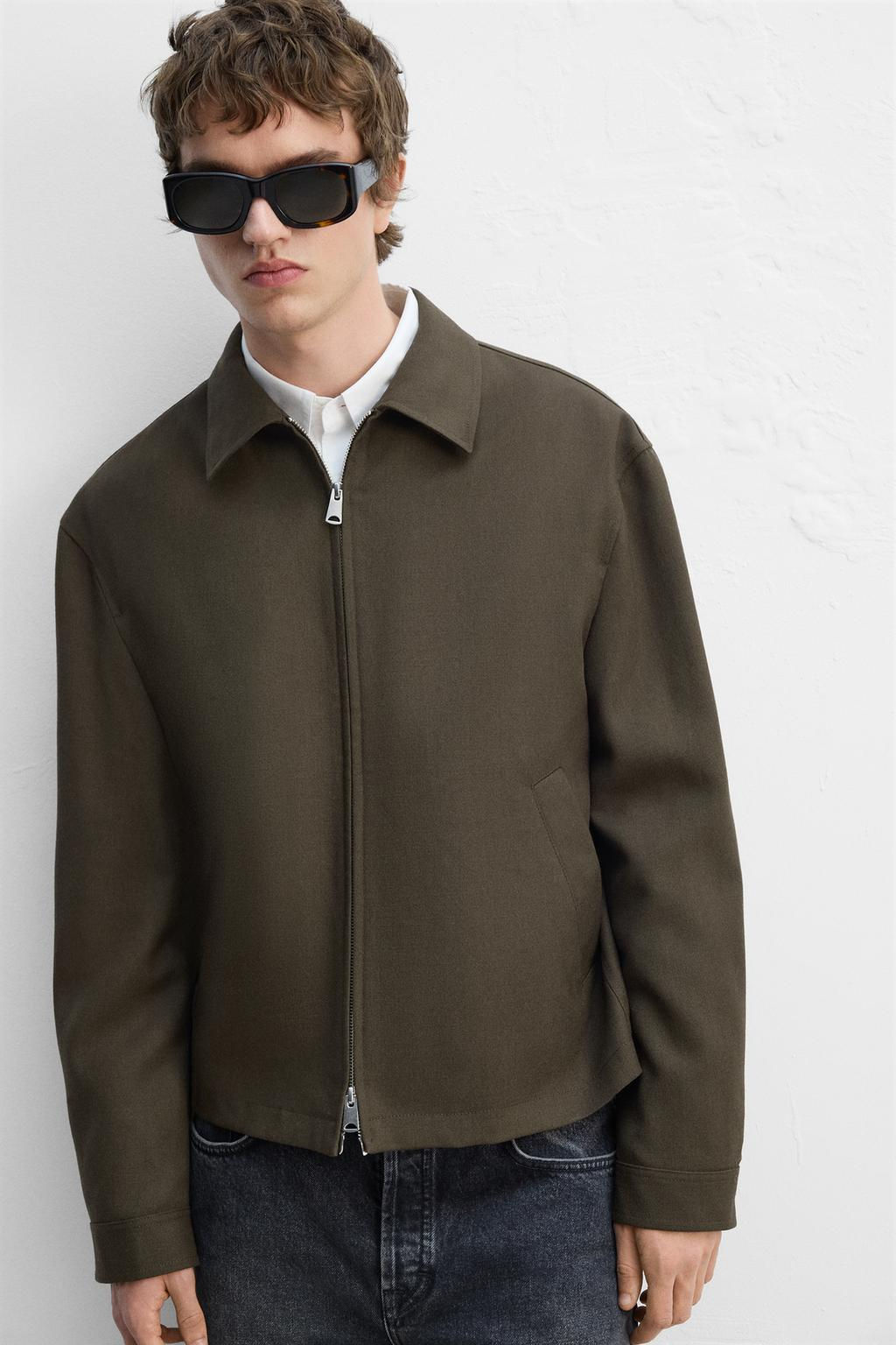 WOOL OVERSHIRT - Zara фото 7