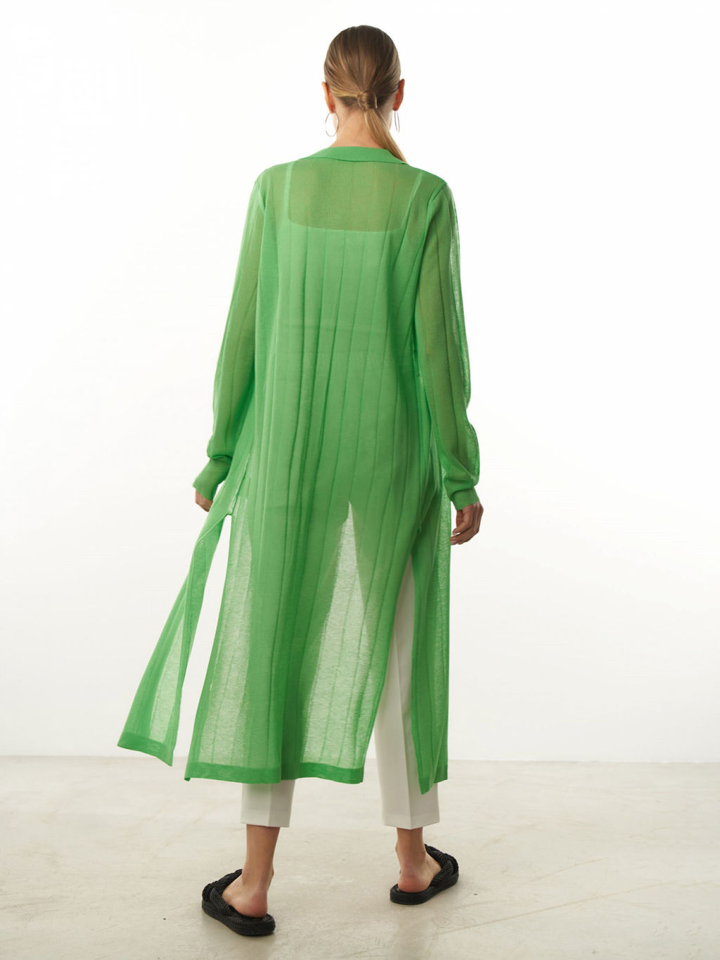 Conso/KDM 230725 - green Кардиган  фото 5
