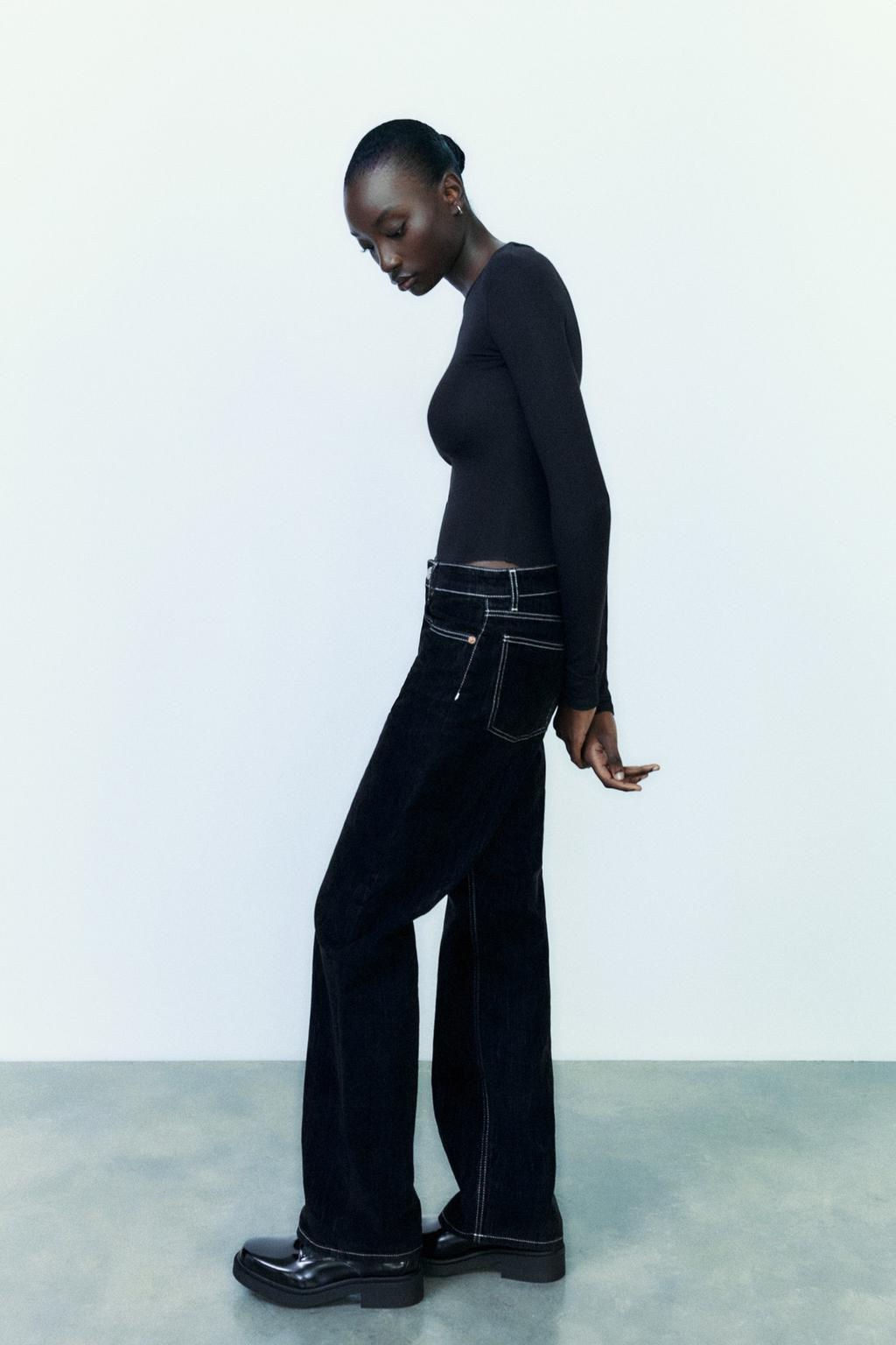 COTTON MODAL BODYSUIT - Zara фото 9