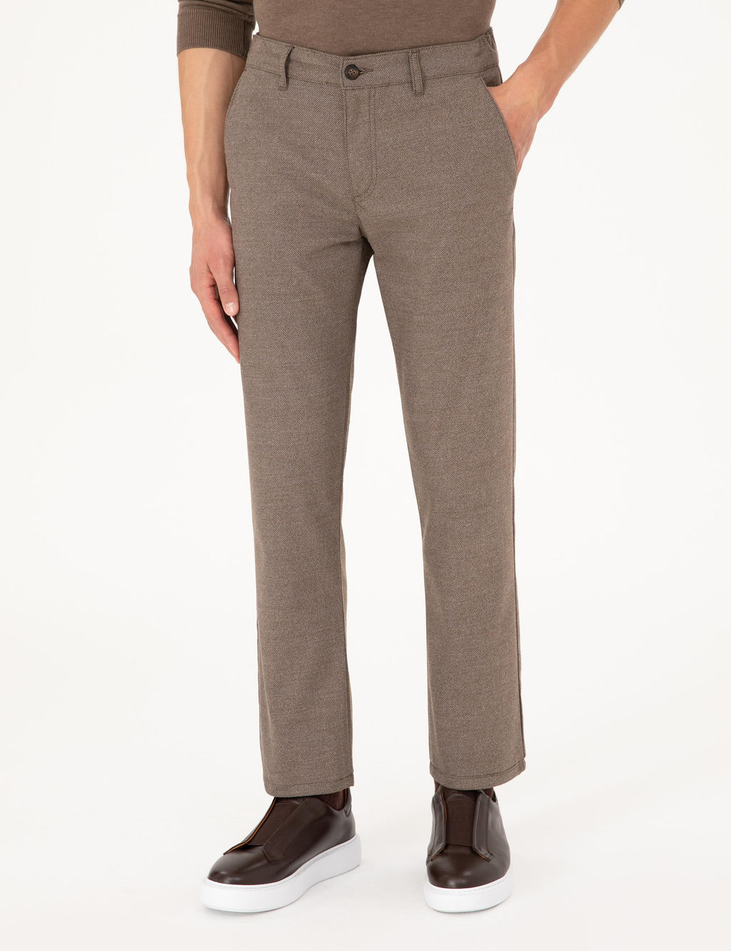 Vizon Regular Fit Kanvas Pantolon