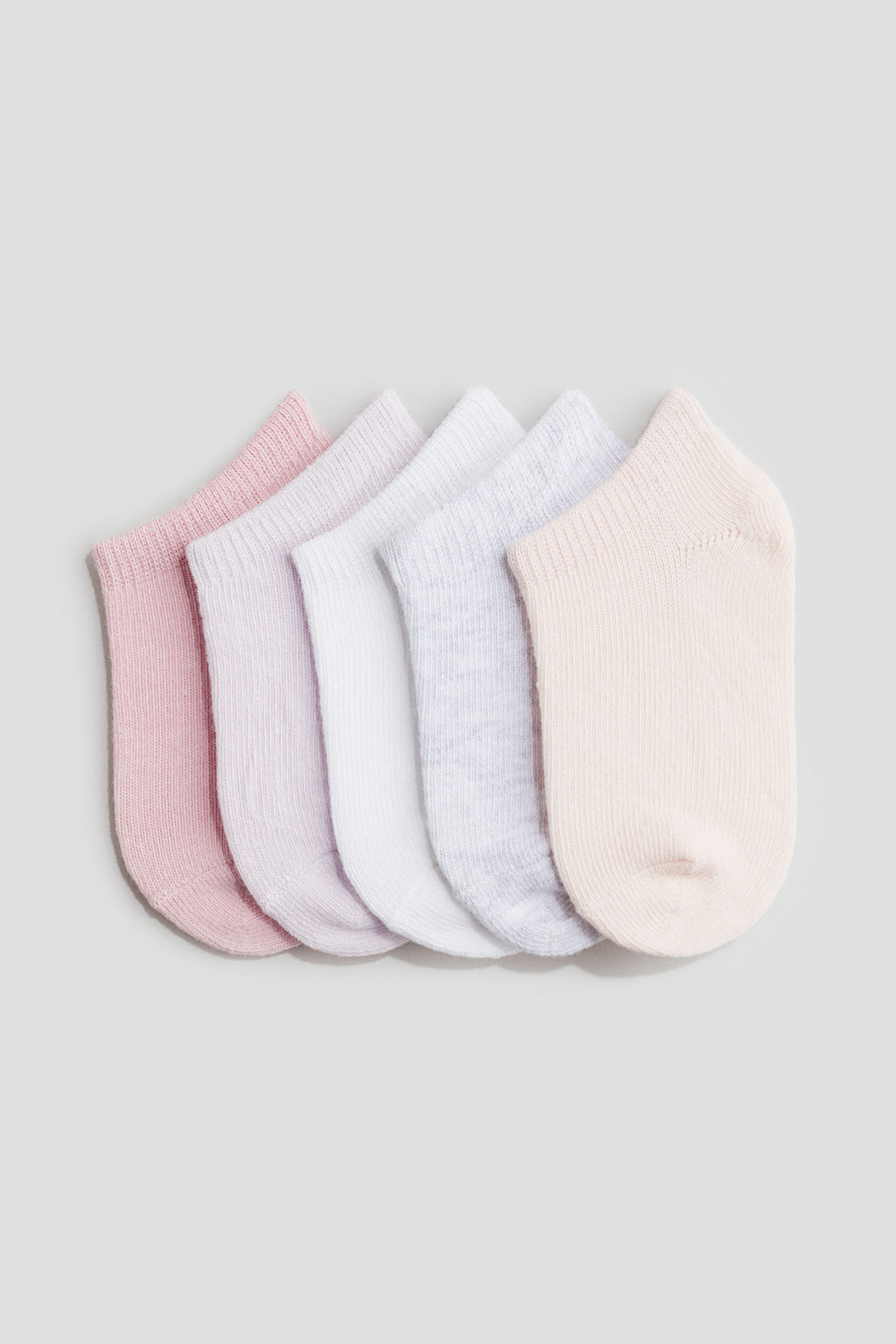 Pack de 5 calcetines tobilleros
