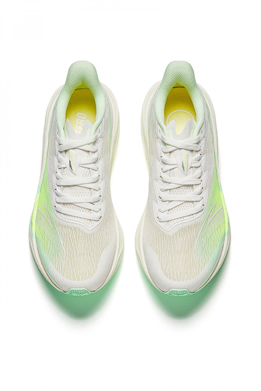 Кроссовки для бега Бежевый/Неоново-зеленый