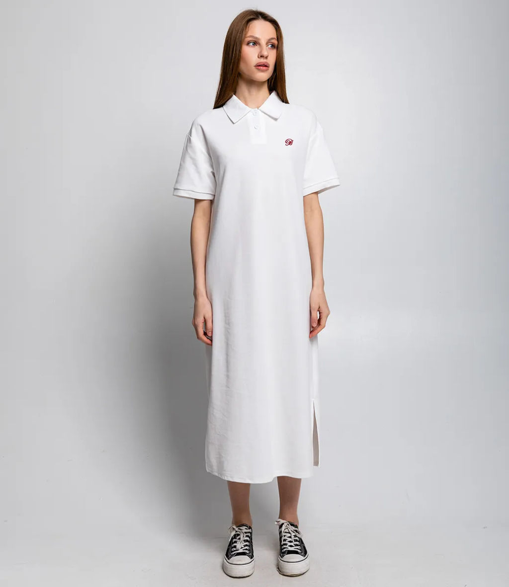 Платье #КТ9503, белый