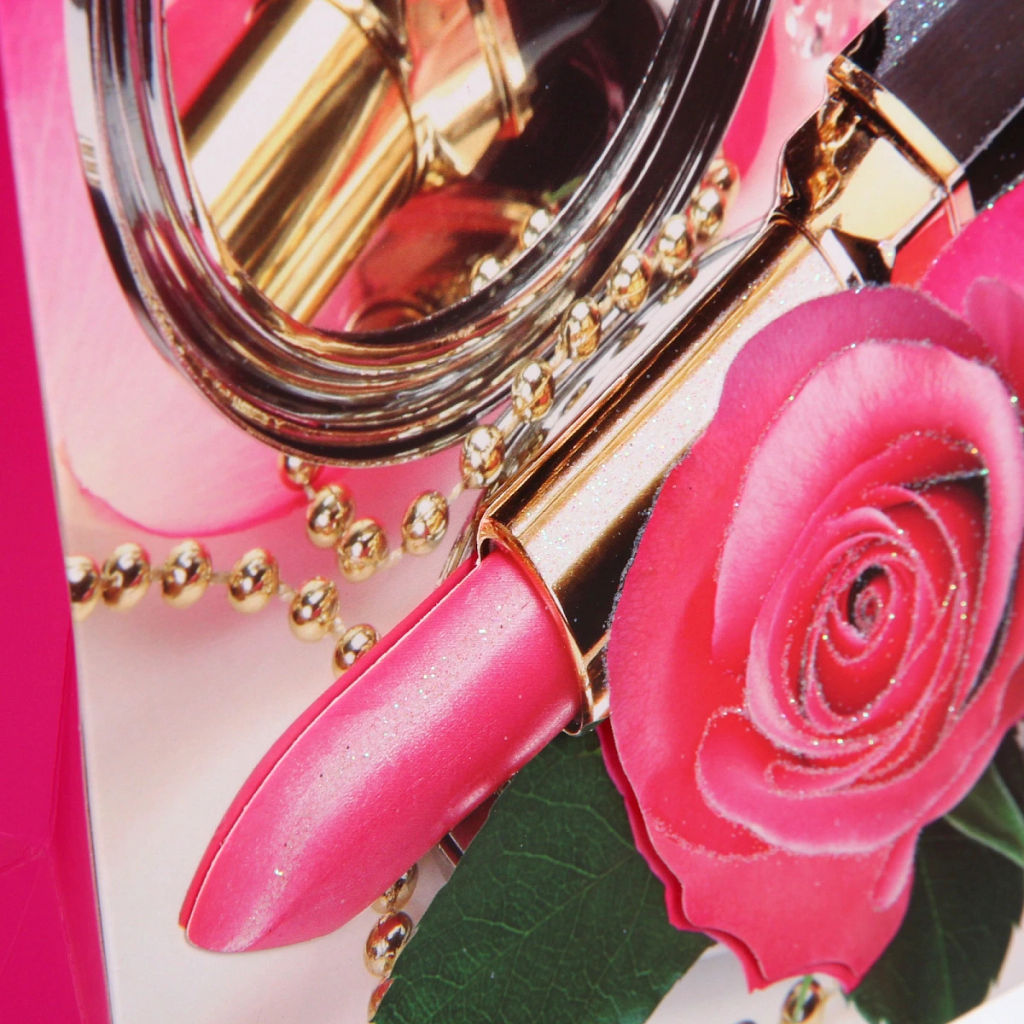 Цена за 12 шт. Пакет подарочный "Женские радости" 18*24*8.5 см, микс