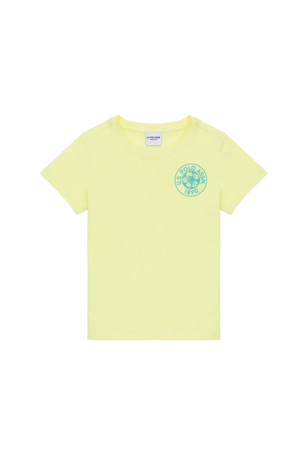 U. S. Polo Assn Детская светло-желтая футболка с круглым вырезом - U.s. polo assn фото 10