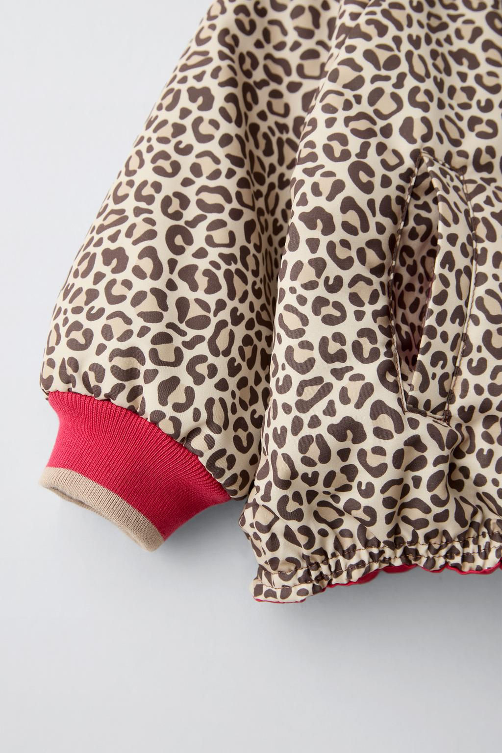 REVERSIBLE ANIMAL PRINT BOMBER JACKET - Zara фото 5