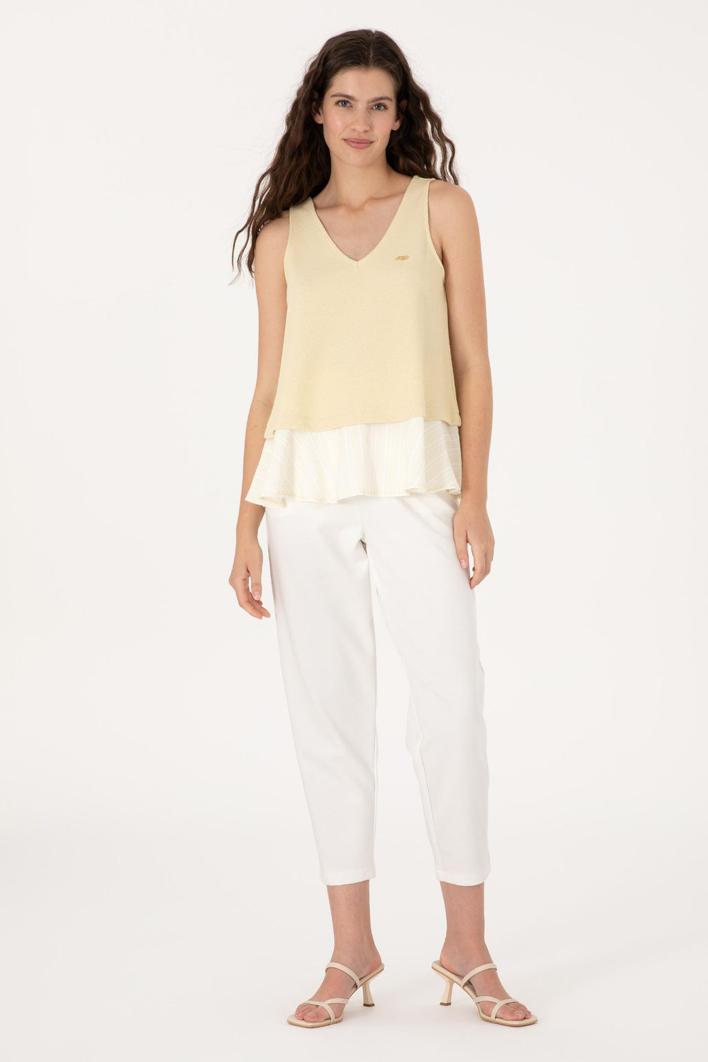 Kad_n A__k Haki Kolsuz V Yaka Ti__rt Sepette S_rpriz _ndirim - U.s. polo assn фото 4