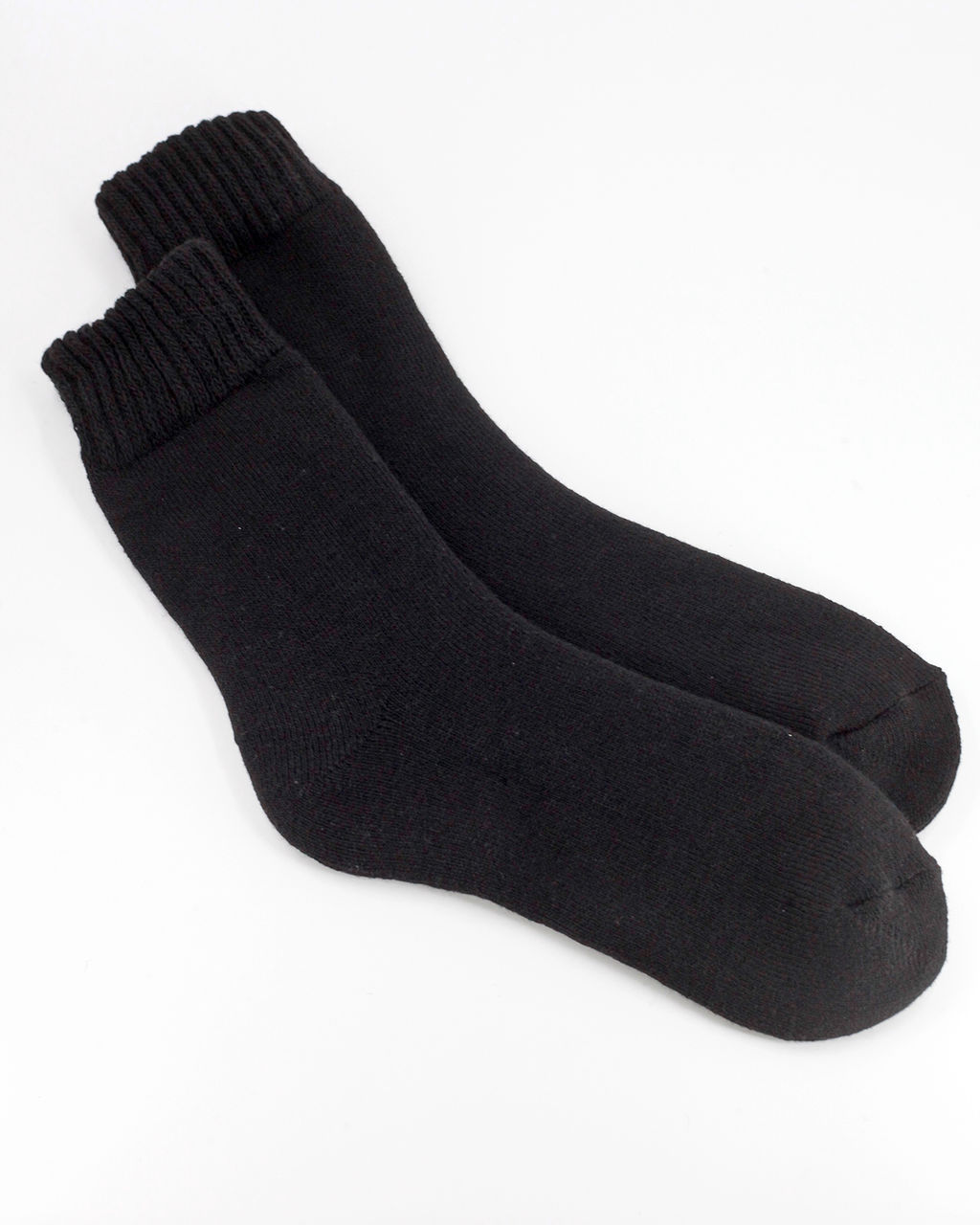 Носки р.35-40 Шерстяные Пух Черные - Krumpy фото 6