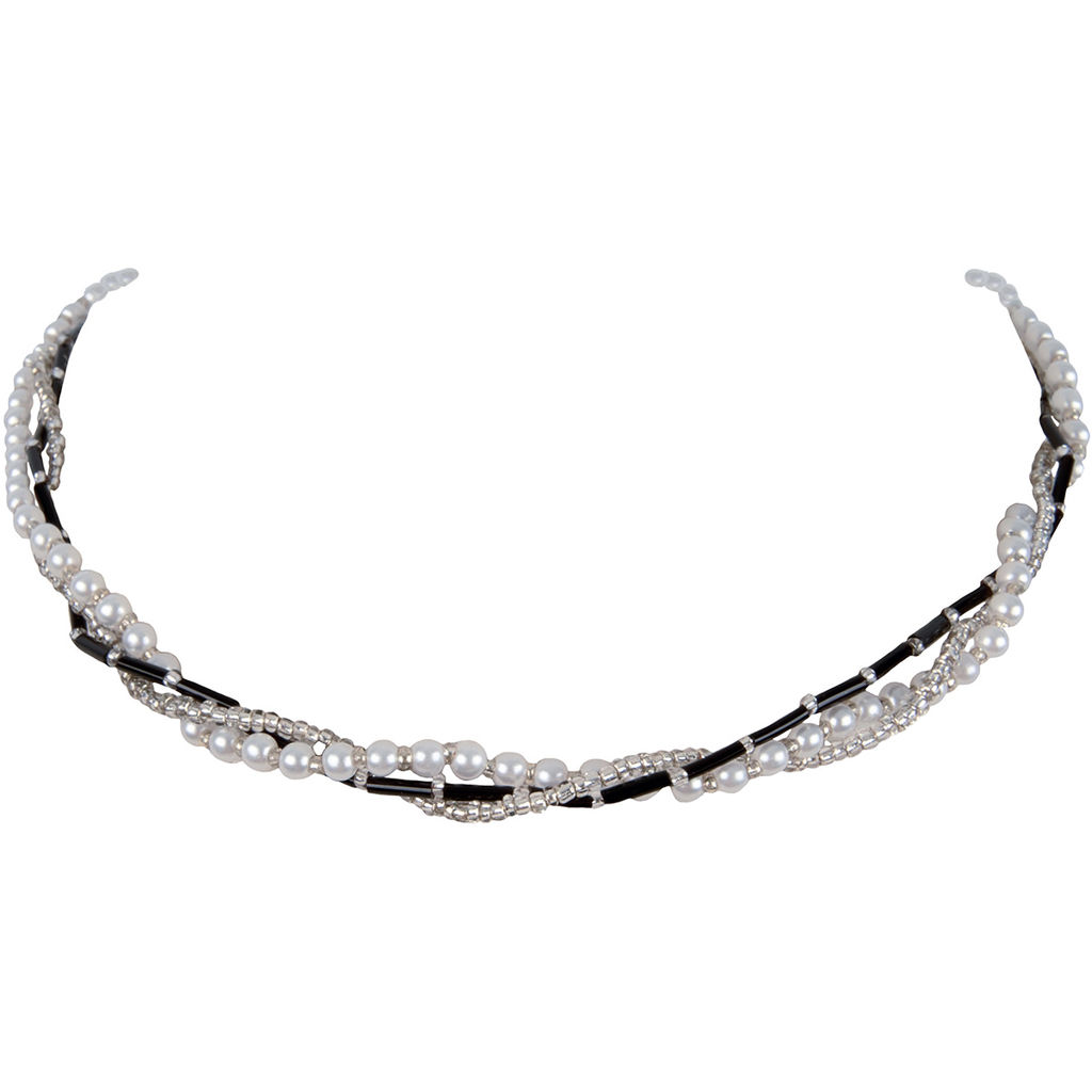 Klart набор для бисероплетения 11-505 Чокер. Черно-золотой