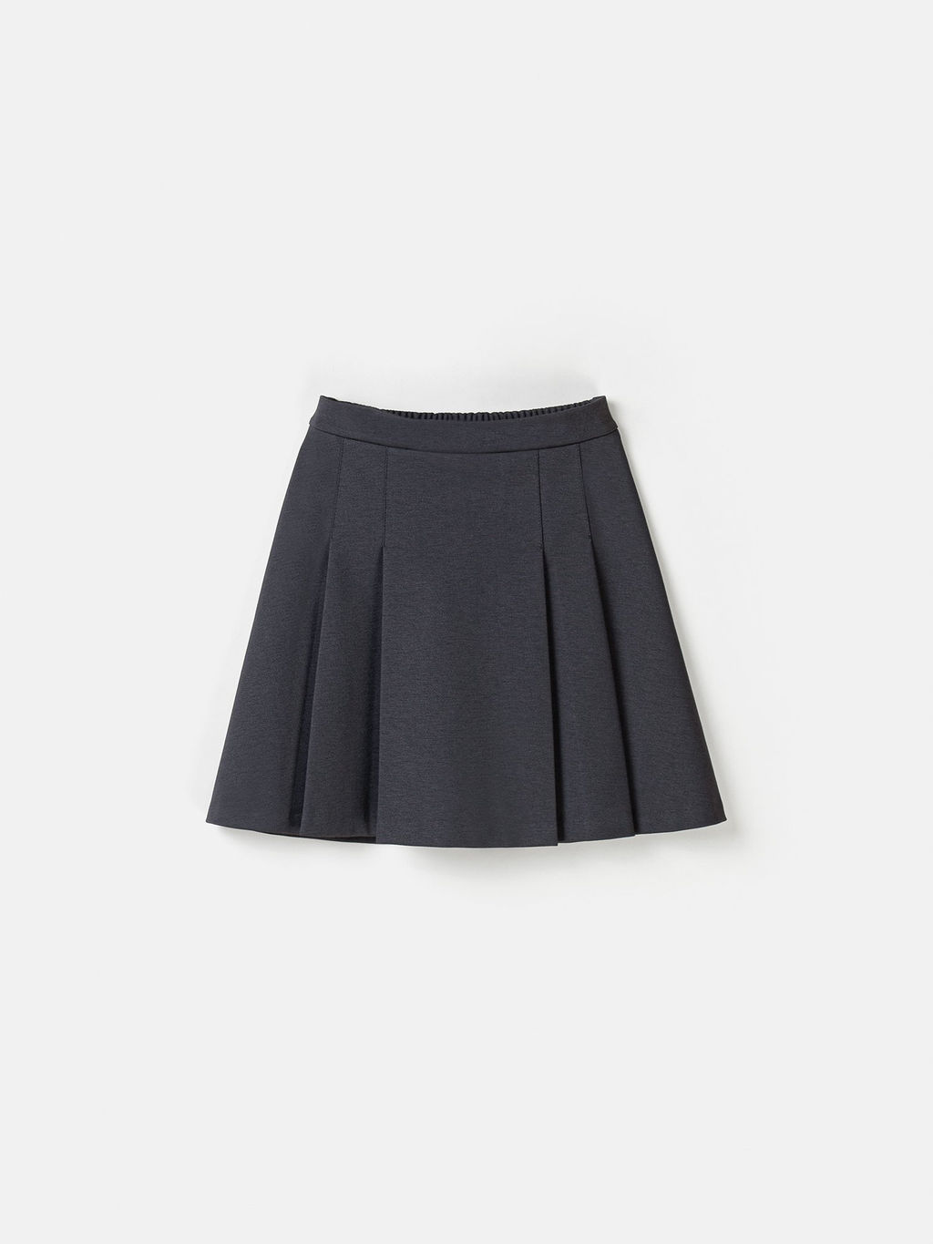 Юбка со складками Графит 7+