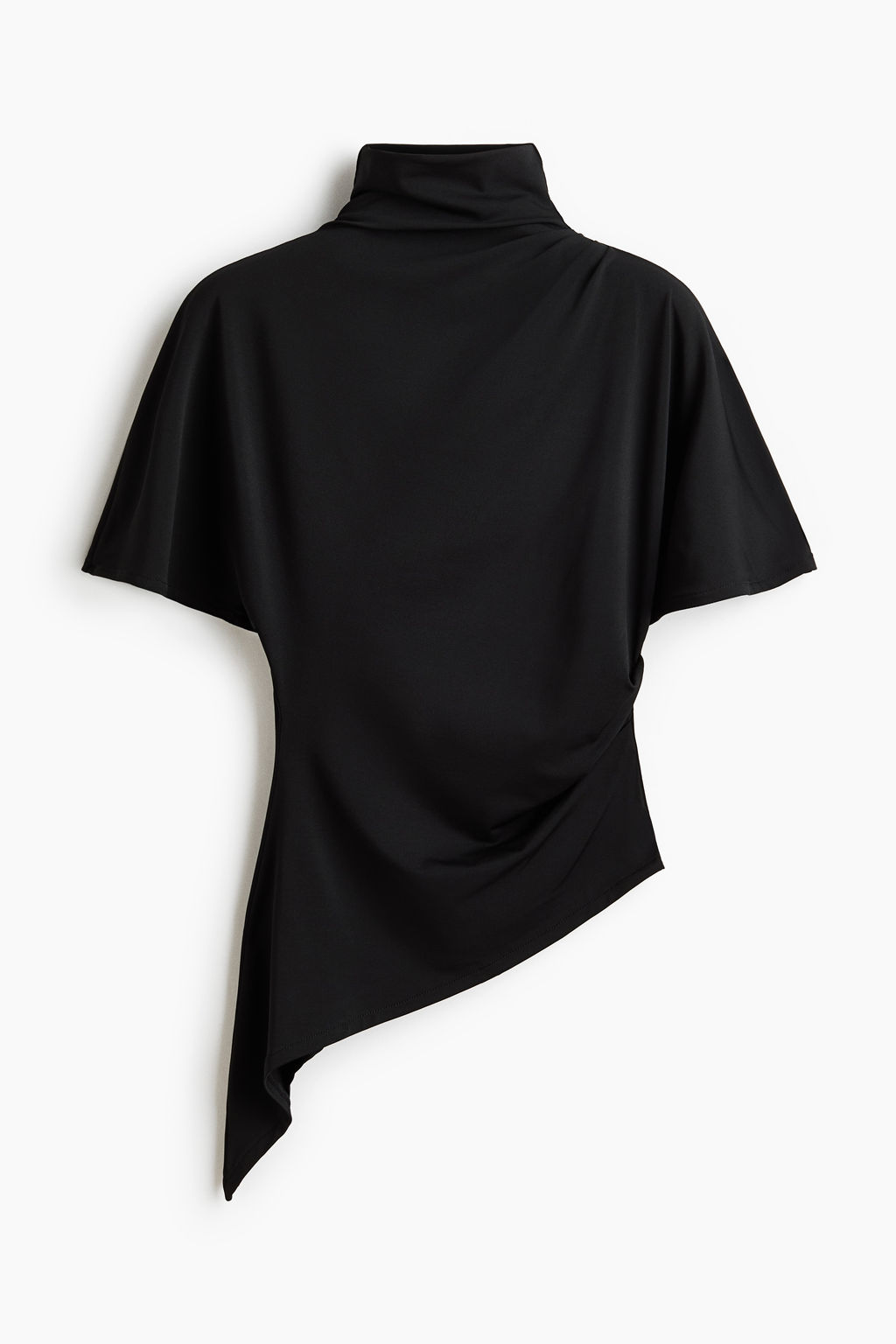 Top asim?trico con cuello perkins