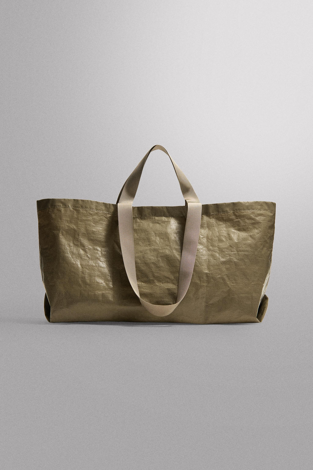 BOLSA TOTE / Gris topo - Zara фото 4