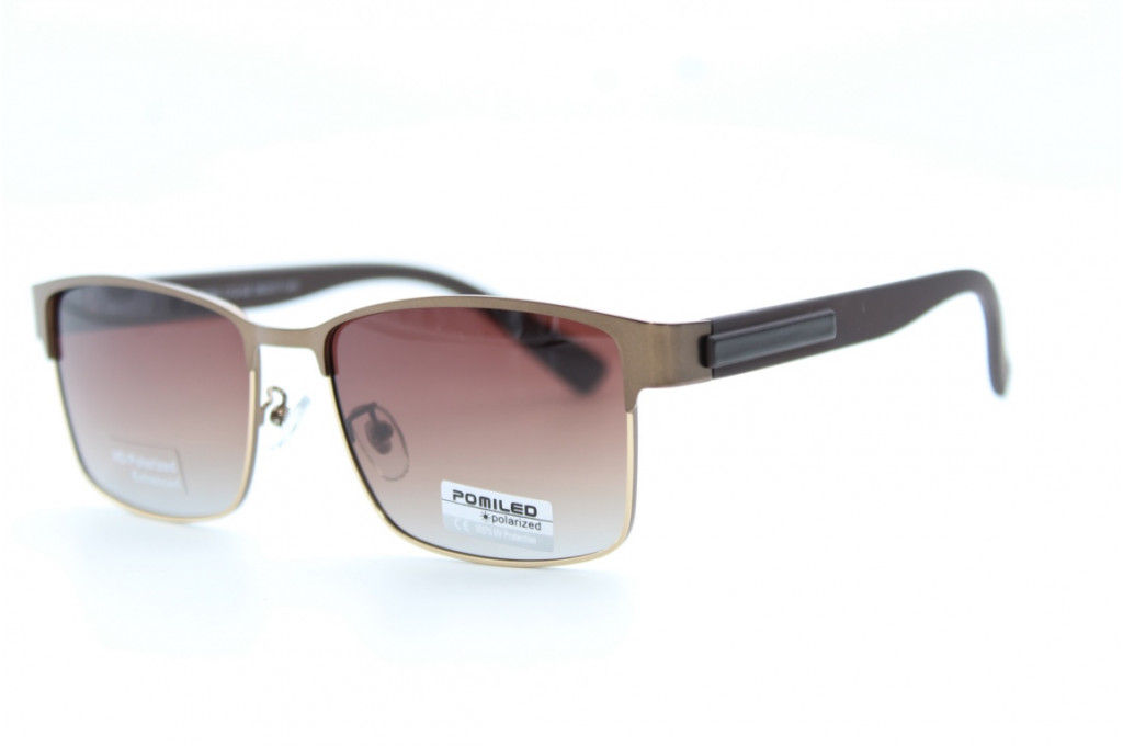 Солнцезащитные очки POMILED (Polarized) 08252 56-17-141 C12-02 с мешочком