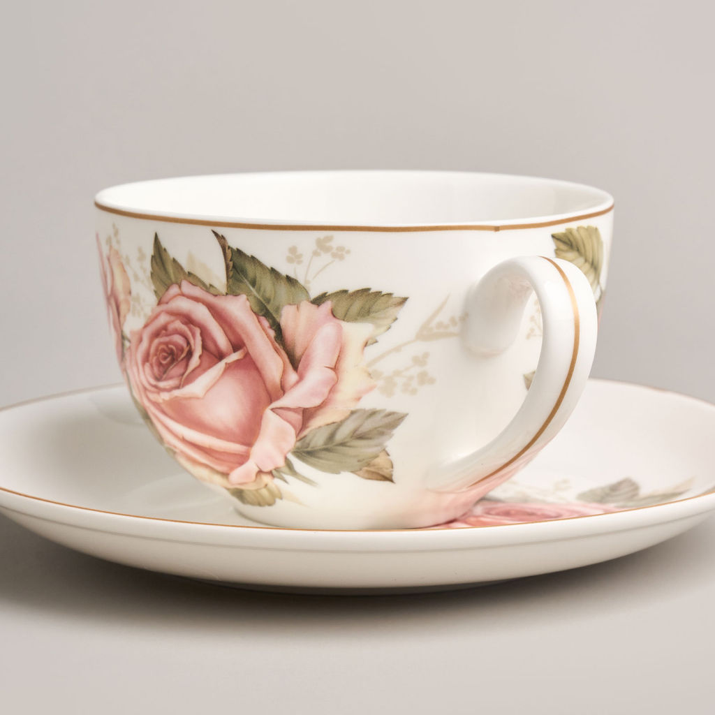 ЧАЙНЫЙ НАБОР LEFARD КОРЕЙСКАЯ РОЗА НА 6 ПЕР. 12 ПР. 300 МЛ  фото 7