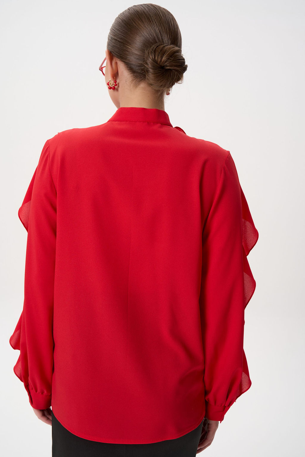 Рубашка Кристл (красный) - Эльза фото 37