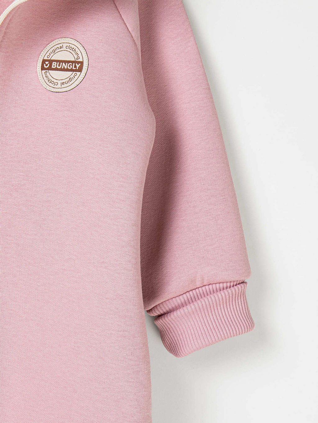 Комбинезон с клапаном Пудра утепленный - Bungly фото 4